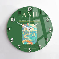 Thumbnail for V. C. Bird International Airport ANU Wall-Clock No-Frame - Green