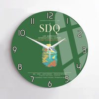 Thumbnail for Las Americas International Airport SDQ Wall-Clock No-Frame - Green