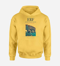 Thumbnail for Erfurt-Weimar Airport (ERF) design on yellow hoodie single-side print