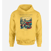 Thumbnail for VINTAGE G4398 - The Maple Run Landing - Premium Hoodie design on yellow premium