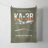 Thumbnail for KA-3B Skywarrior design on green army towel