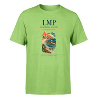 Thumbnail for Lampedusa Airport (LMP) T-Shirt single-side front print in Light Green | lampedusa-airport-lmp-double-side-t-shirt