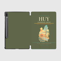 Thumbnail for Humberside Airport (HUY) design on green army samsung tablet tablet case
