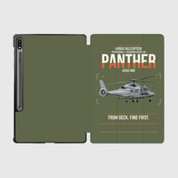 Thumbnail for Airbus Helicopters AS565 MBe Panther design on green army samsung tablet tablet case
