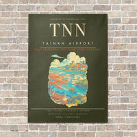 Thumbnail for Tainan Airport TNN - Canvas Framed - Green Army