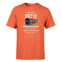 Thumbnail for BR710 design on orange single side