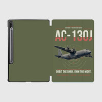 Thumbnail for AC-130J Ghostrider design on green army samsung tablet tablet case