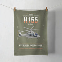 Thumbnail for Airbus H155 EC155 B1 design on green army towel