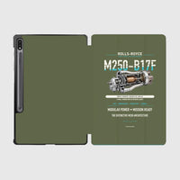 Thumbnail for M250-B17F design on green army samsung tablet tablet case