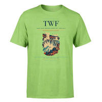 Thumbnail for Magic Valley Regional Airport (TWF) T-Shirt single-side front print in Light Green | magic-valley-regional-airport-twf-double-side-t-shirt