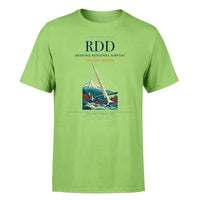 Thumbnail for Redding Regional Airport (RDD) T-Shirt single-side front print in Light Green | redding-regional-airport-rdd-double-side-t-shirt