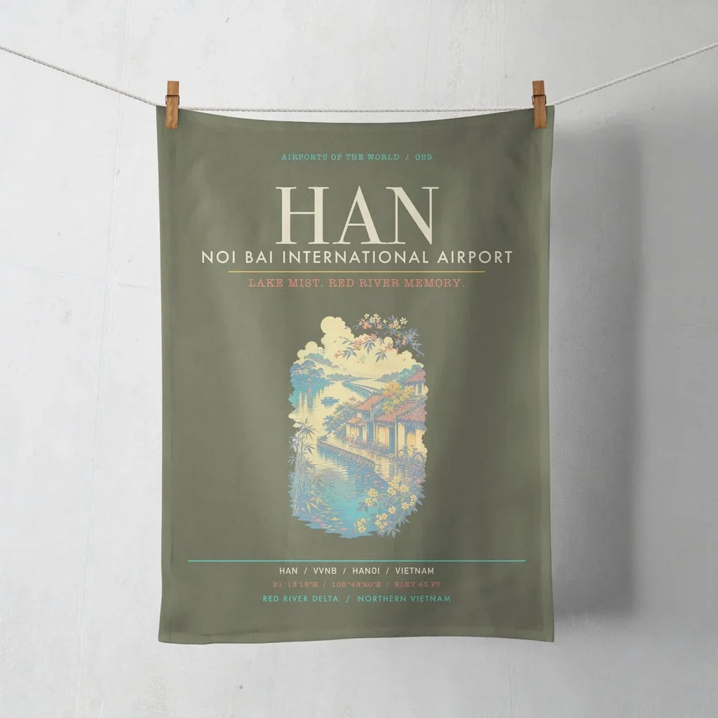 Noi Bai International Airport Hanoi HAN - Green Army