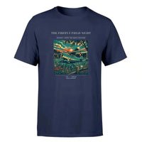Thumbnail for VINTAGE G4400 - The Firefly Field Night - Premium T-Shirt design on navyblue premium t shirt