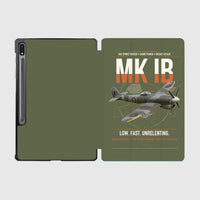 Thumbnail for Hawker Typhoon Mk IB design on green army samsung tablet tablet case