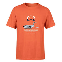 Thumbnail for Kawasaki C-2 design on orange double-side t-shirt, single-side print