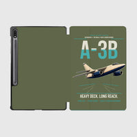 Thumbnail for A-3B Skywarrior design on green army samsung tablet tablet case