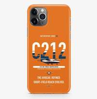 Thumbnail for CASA C-212-300 Aviocar Case ProMax design on orange iphone case promax