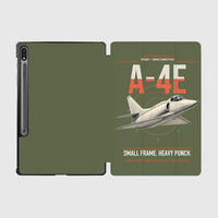 Thumbnail for A-4E Skyhawk design on green army samsung tablet tablet case