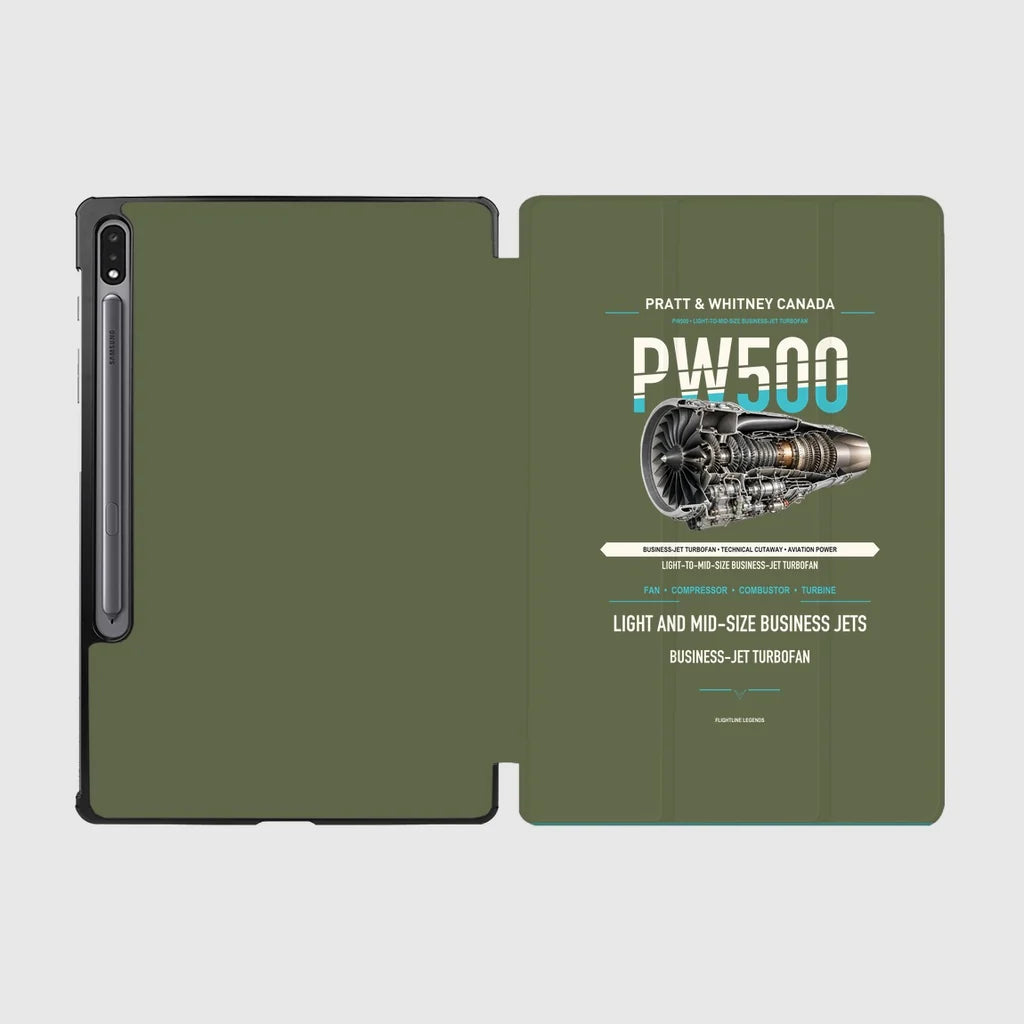 PW500 design on green army samsung tablet tablet case