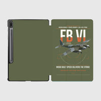 Thumbnail for de Havilland Mosquito FB VI design on green army samsung tablet tablet case