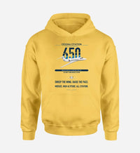 Thumbnail for Cessna Citation 650 - Citation III design on yellow double-side hoodie, single-side print