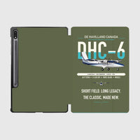 Thumbnail for DHC-6 Twin Otter Classic 300-G design on green army samsung tablet tablet case
