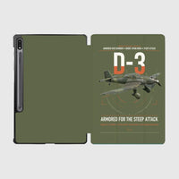 Thumbnail for Junkers Ju 87D-3 design on green army samsung tablet tablet case