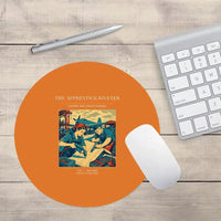 Thumbnail for VINTAGE G4530 - The Apprentice Riveter - Designed Mouse Pads design on orange round