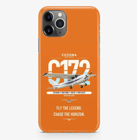 Thumbnail for Cessna 172 Skyhawk design on orange magsafe iphone case, for iPhone Pro Max