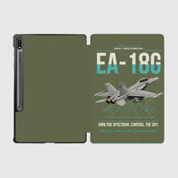 Thumbnail for EA-18G Growler design on green army samsung tablet tablet case
