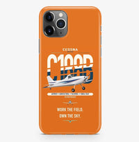 Thumbnail for Cessna A188B AgTruck design on orange magsafe iphone case, for iPhone Pro Max