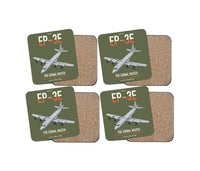 Thumbnail for EP-3E ARIES II design on green army 4 pieces set coaster
