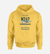 Thumbnail for Nord 262A design on yellow hoodie single side
