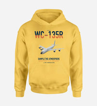 Thumbnail for WC-135R Constant Phoenix design on yellow double-side hoodie, single-side print