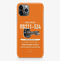 Thumbnail for RB211-524 Case ProMax design on orange iphone case promax