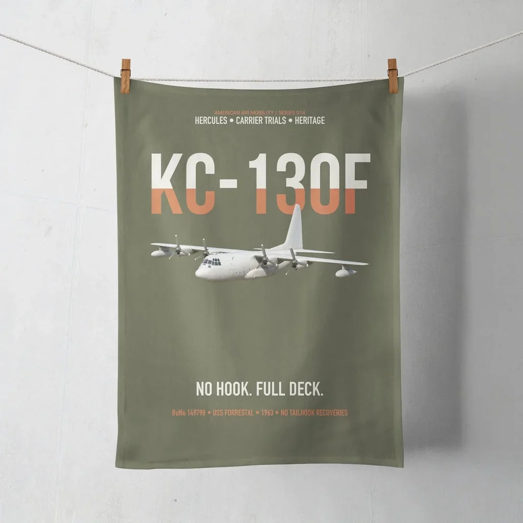 KC-130F BuNo 149798 design on green army towel