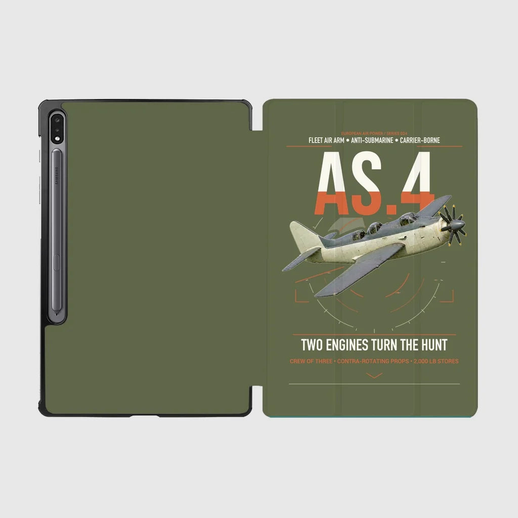 Fairey Gannet AS.4 design on green army samsung tablet tablet case