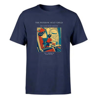 Thumbnail for VINTAGE G4215 - The Window Seat Child - Premium T-Shirt design on navyblue premium t shirt