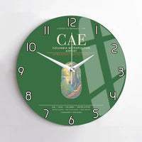 Thumbnail for Columbia Metropolitan Airport CAE Wall-Clock No-Frame - Green