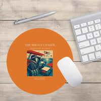 Thumbnail for VINTAGE G4337 - The Mirage Chaser - Designed Mouse Pads design on orange round