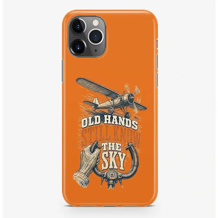 SIGNAL 632 - Old Hands Still Know The Sky - MagSafe iPhone Pro Max design on orange magsafe iphone pro max