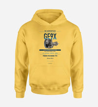 Thumbnail for GE9X design on yellow hoodie single side