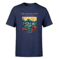 Thumbnail for VINTAGE G4282 - The Muskeg Hop - Premium T-Shirt design on navyblue premium t shirt