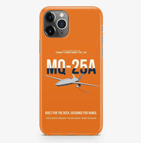 Thumbnail for MQ-25A STINGRAY design on orange magsafe iphone case, for iPhone Pro Max