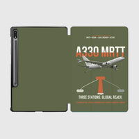 Thumbnail for Airbus A330 MRTT design on green army samsung tablet tablet case