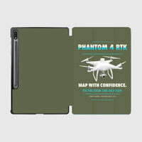 Thumbnail for DJI Phantom 4 RTK design on green army samsung tablet tablet case