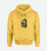 Thumbnail for Chippewa Valley Regional Airport (EAU) design on yellow hoodie single-side print