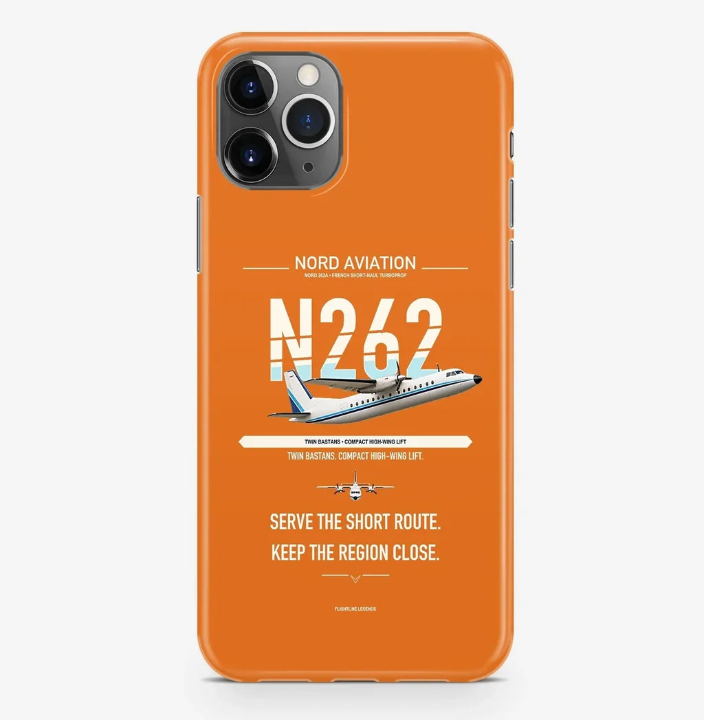 Nord 262A Case ProMax design on orange iphone case promax