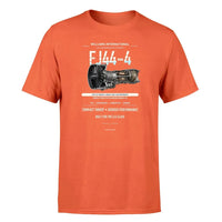Thumbnail for FJ44-4 design on orange single side