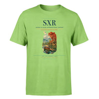 Thumbnail for Sheikh ul-Alam International Airport (SXR) T-Shirt single-side front print in Light Green | sheikh-ul-alam-international-airport-sxr-double-side-t-shirt